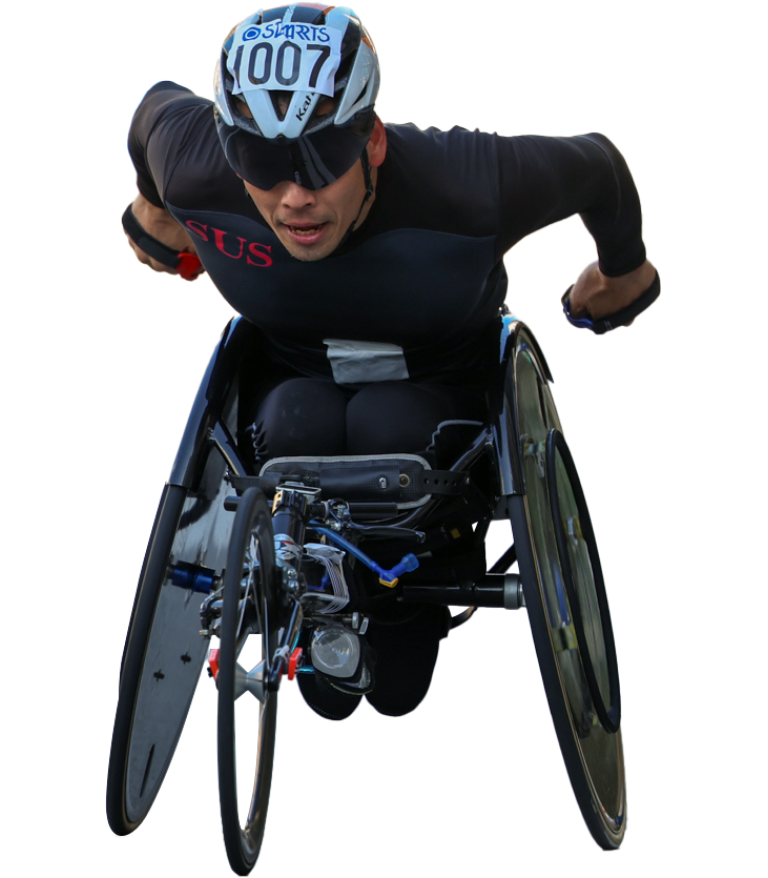 選手透過画像 | 吉田竜太｜車椅子マラソン｜ATHLETES | SUS所属のアスリート応援サイト