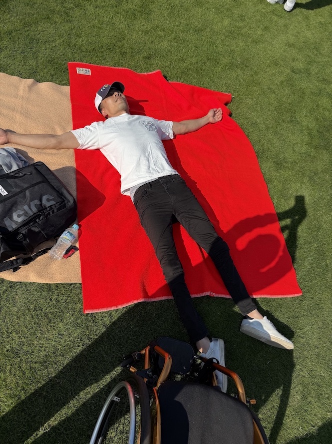 ※出し切って干物になりました^^; | 第44回大分国際車いすマラソン | 吉田竜太オフィシャルブログ | SUS所属のアスリート応援サイト